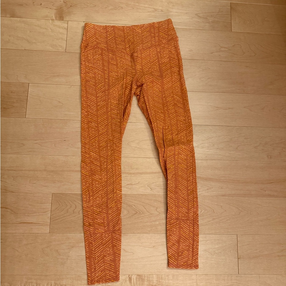 Prana Vibrant Orange Leggings